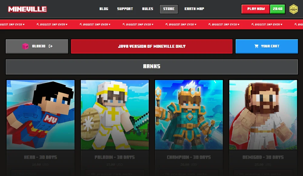 Mineville Desktop